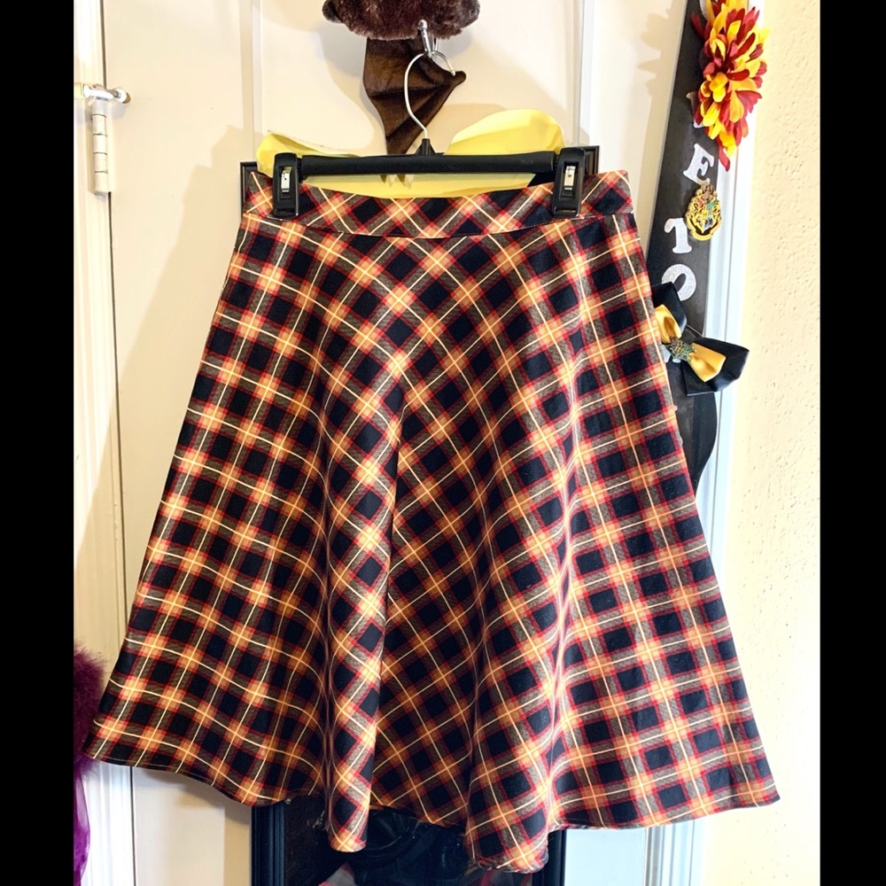 Pinup/Rockabilly Lindy Bop Plaid Skirt